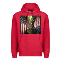 Cardinal usa deer hunting woods Premium Hoodie - CowGirlArtShop