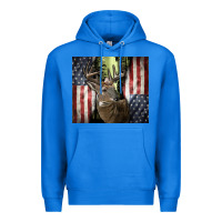 True Royal usa deer hunting woods Premium Hoodie - CowGirlArtShop