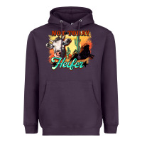 Plum Not today Heifer Heavyweight Hoodie - HowdyJamesFarm