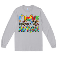 Moon Dust i love someone with autism Long Sleeve Tee - LillyAllenDesigns