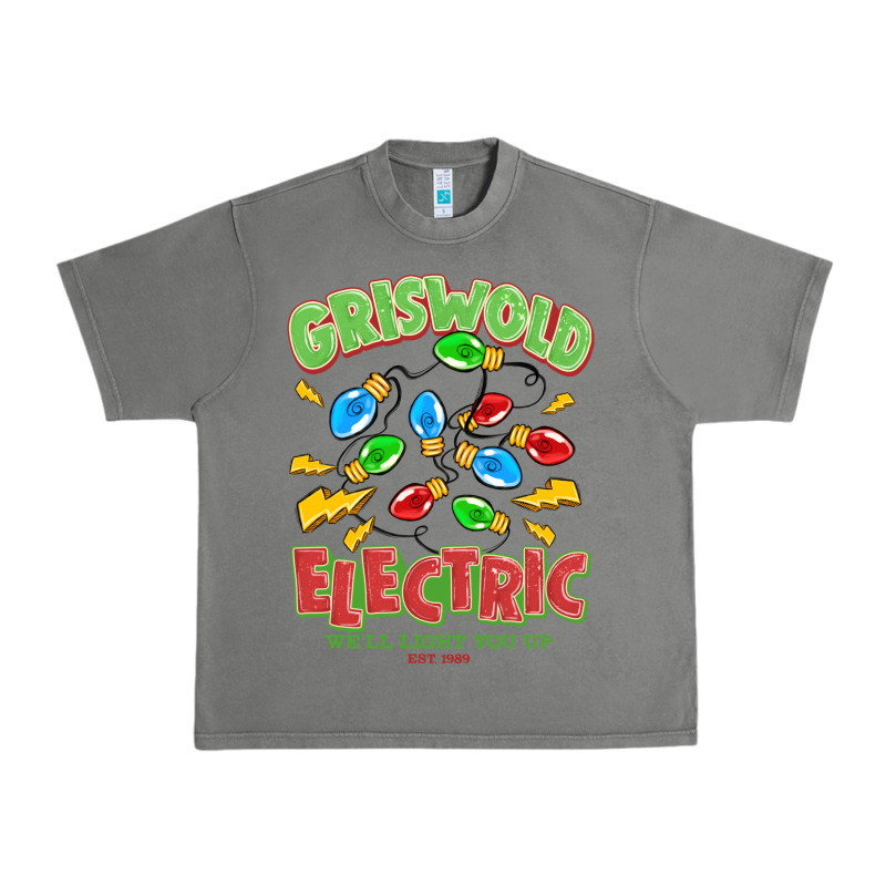 Griswold Electric Christmas Vacation Urban Heavy Tee by MaliasSmallBusiness | Teevron