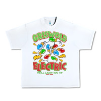 White griswold electric christmas vacation Urban Heavy Tee - MaliasSmallBusiness