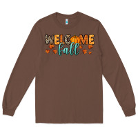 Chestnut Welcome Fall Long Sleeve Tee - RanaPortraitStore