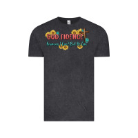 Vintage Black god fidence Vintage Tee - MaliasSmallBusiness
