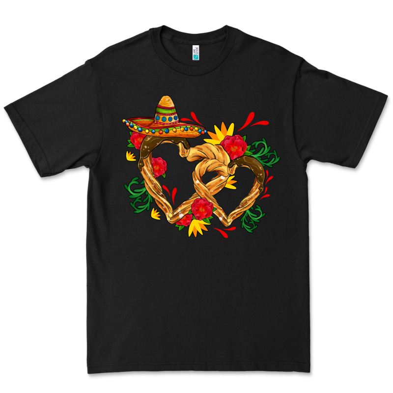 Churros With Love And Sombrero Premium Tee by AdoDesignShop | Teevron
