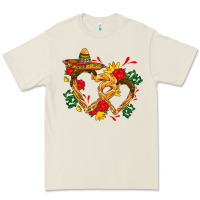 Bone Churros with love and sombrero Premium Tee - AdoDesignShop