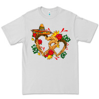 Dove Grey Churros with love and sombrero Premium Tee - AdoDesignShop