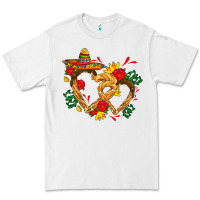White Churros with love and sombrero Premium Tee - AdoDesignShop