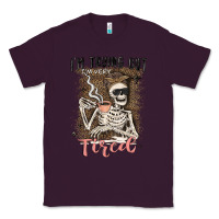 Plum im trying but tired Classic Tee - MaliasSmallBusiness