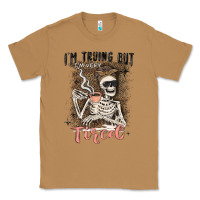 Toasted Coconut im trying but tired Classic Tee - MaliasSmallBusiness
