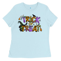 Trick Or Treat Ladies Tee | Teevron