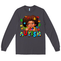 Smoke autism afro girl Long Sleeve Tee - LillyAllenDesigns