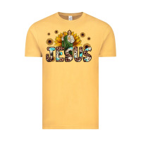 Vintage Mustard jesus san judas Vintage Tee - JahusDesignShop