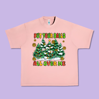 Put Your Balls All Over Me Urban Heavy Tee Designed By Maliassmallbusiness