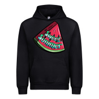 Black sweet summer watermelon 1 Urban Hoodie - BundleAndBundleShop