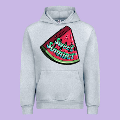 Sweet Summer Watermelon 1 Urban Hoodie Designed By Bundleandbundleshop