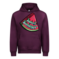 Mauve Wine sweet summer watermelon 1 Urban Hoodie - BundleAndBundleShop