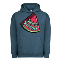 Pigment Midnight Navy sweet summer watermelon 1 Urban Hoodie - BundleAndBundleShop