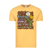 Vintage Mustard kindness is free sprinkle Vintage Tee - NancyCooperArtShop