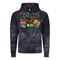 Cloud Black service mode on woman version Vintage Hoodie - NancyCooperArtShop