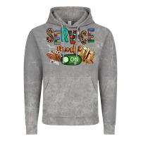 Cloud Rock service mode on woman version Vintage Hoodie - NancyCooperArtShop