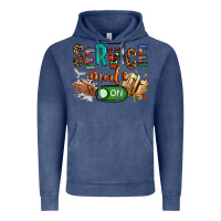 Vintage Denim service mode on woman version Vintage Hoodie - NancyCooperArtShop