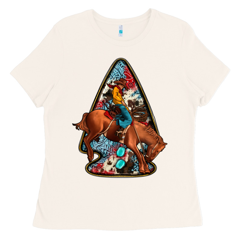 Arrowhead Rodeo Ladies Tee by JahusDesignShop | Teevron