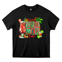 Black sweet summer time margarita Heavy Core Tee - Jasminsmagicworld