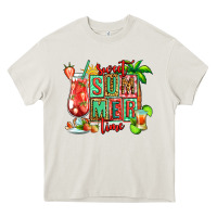 Cream sweet summer time margarita Heavy Core Tee - Jasminsmagicworld