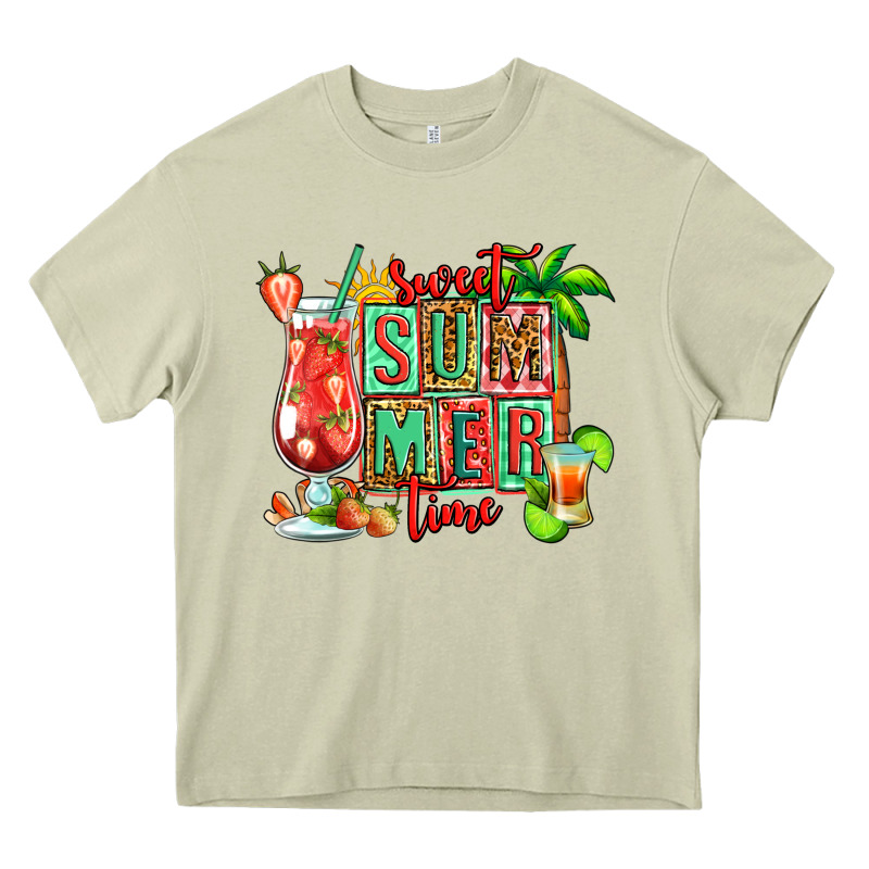 Sweet Summer Time Margarita Heavy Core Tee by Jasminsmagicworld | Teevron