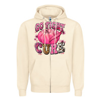 Sandshell go fight cure pumpkin Zipper Hoodie - texasbilliewilder