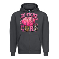 Smoke go fight cure pumpkin Zipper Hoodie - texasbilliewilder