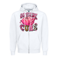White go fight cure pumpkin Zipper Hoodie - texasbilliewilder