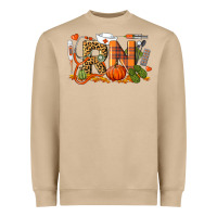 Mushroom Fall RN Registered Nurse Heavyweight Sweatshirt - LillyAllenDesigns