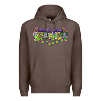 Coffee mardi gras grandma Premium Hoodie - CowGirlArtShop