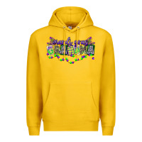 Lemon mardi gras grandma Premium Hoodie - CowGirlArtShop