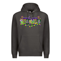 Smoke mardi gras grandma Premium Hoodie - CowGirlArtShop