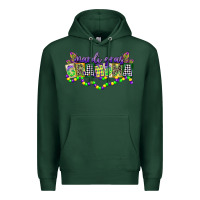 Sports Green mardi gras grandma Premium Hoodie - CowGirlArtShop