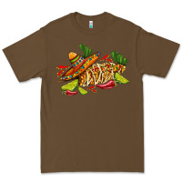 Cacao mexican elote corn sombrero lime and  cactus Premium Tee - AdoDesignShop