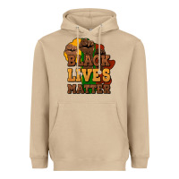 Mushroom black lives matter Heavyweight Hoodie - HowdyJamesFarm