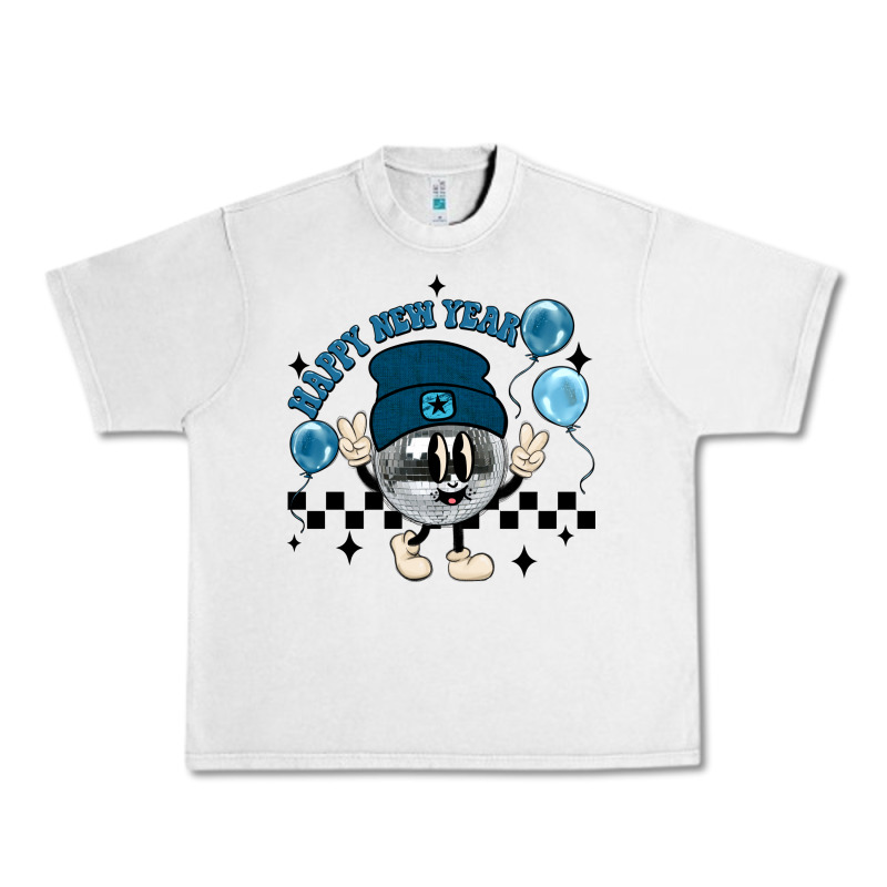 Happy New Year Disco Ball Urban Heavy Tee by MaliasSmallBusiness | Teevron