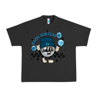 Pigment Black happy new year disco ball Urban Heavy Tee - MaliasSmallBusiness