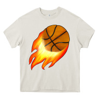 Cream basketball Heavy Core Tee - JahusDesignShop