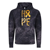 Cloud Black Finding the cure starts with hope Childhood Cancer Vintage Hoodie - NancyCooperArtShop