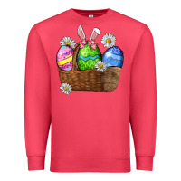 Cardinal Easter eggs  Easter Day Premium Sweatshirt - CowGirlArtShop
