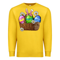 Lemon Easter eggs  Easter Day Premium Sweatshirt - CowGirlArtShop