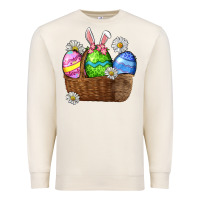Sandshell Easter eggs  Easter Day Premium Sweatshirt - CowGirlArtShop