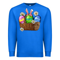 True Royal Easter eggs  Easter Day Premium Sweatshirt - CowGirlArtShop