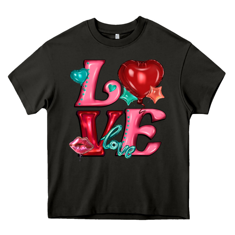 Love With Balloons Heavy Core Tee by AdoDesignShop | Teevron