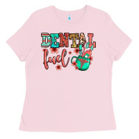 Bubblegum Pink dental fuel coffee cup Ladies Tee - Jasminsmagicworld